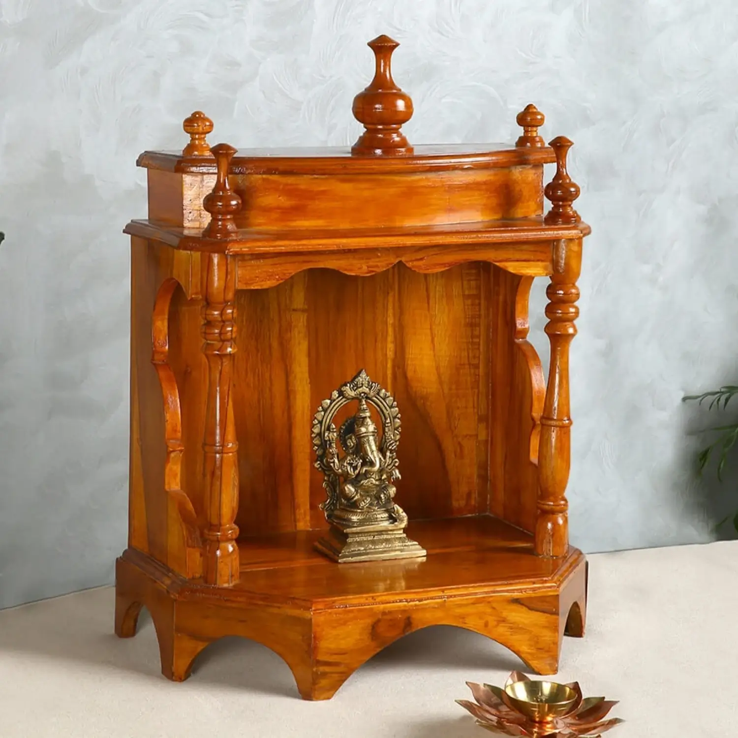 Teak Wood Temple